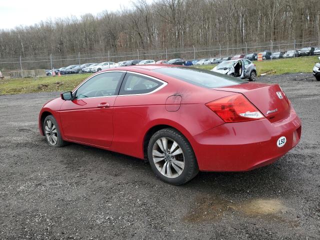 1HGCS1B76BA005368 - 2011 HONDA ACCORD EX RED photo 2