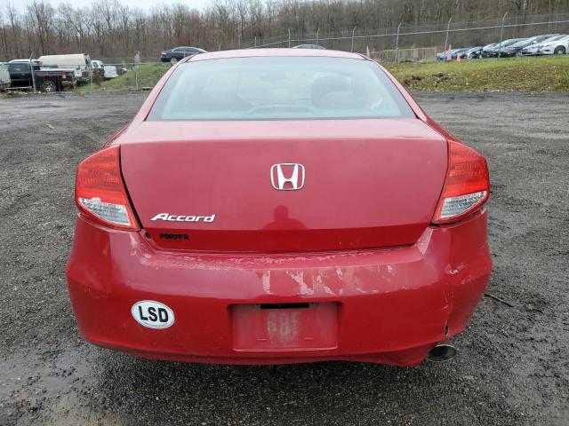 1HGCS1B76BA005368 - 2011 HONDA ACCORD EX RED photo 6