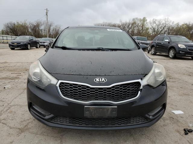 KNAFK4A66F5289733 - 2015 KIA FORTE LX BLACK photo 5