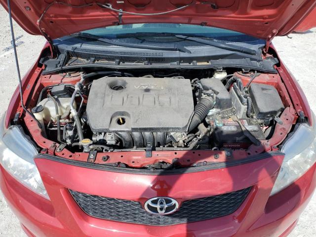 2T1BU40E59C091253 - 2009 TOYOTA COROLLA AU BASE RED photo 11