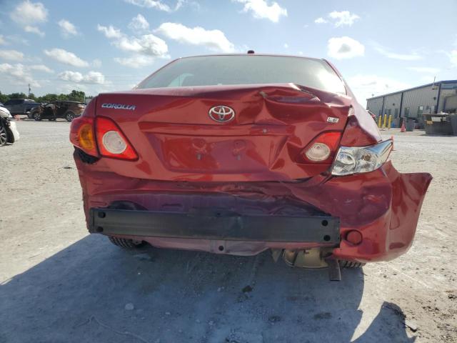 2T1BU40E59C091253 - 2009 TOYOTA COROLLA AU BASE RED photo 6