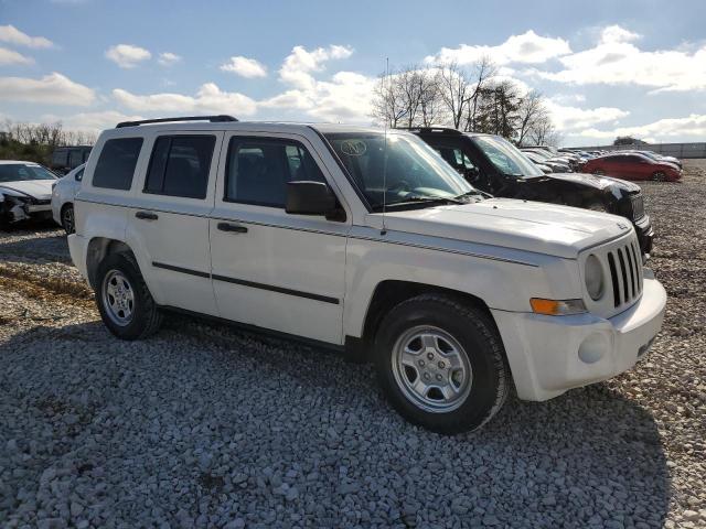 1J4FF28B39D129215 - 2009 JEEP PATRIOT SPORT WHITE photo 4