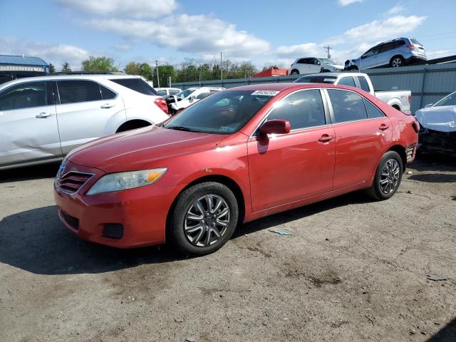 4T1BF3EK8BU599501 - 2011 TOYOTA CAMRY LE BASE RED photo 1