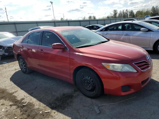 4T1BF3EK8BU599501 - 2011 TOYOTA CAMRY LE BASE RED photo 4