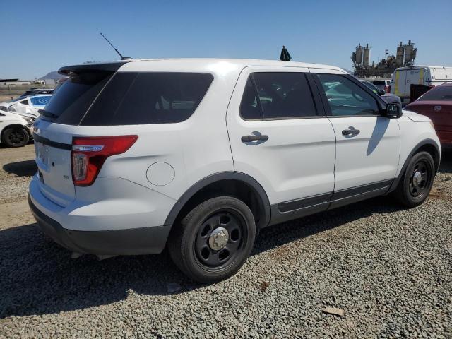 1FM5K8AR2EGB85562 - 2014 FORD EXPLORER POLICE INTERCEPTOR 白色 照片 3
