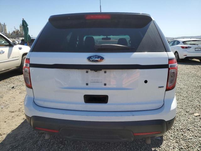 1FM5K8AR2EGB85562 - 2014 FORD EXPLORER POLICE INTERCEPTOR 白色 照片 6