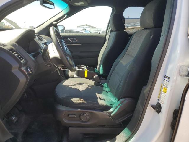 1FM5K8AR2EGB85562 - 2014 FORD EXPLORER POLICE INTERCEPTOR 白色 照片 7