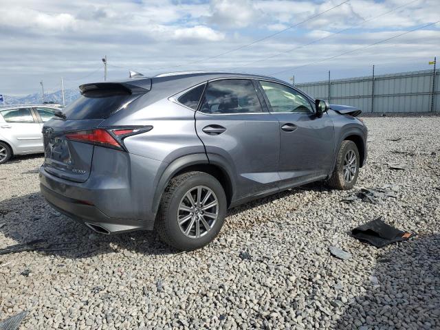 JTJBARBZ0J2177611 - 2018 LEXUS NX 300 BASE ნაცრისფერი ფოტო 3