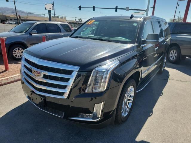 1GYS3GKJ1HR152207 - 2017 CADILLAC ESCALADE ESV BLACK photo 2