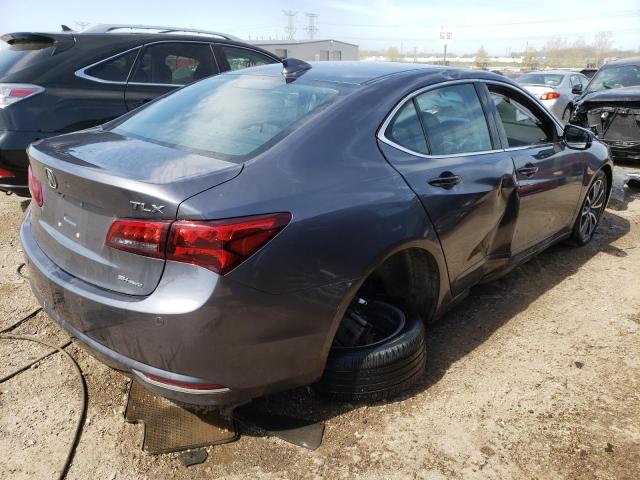 19UUB3F73HA002978 - 2017 ACURA TLX ADVANCE GRAY photo 3