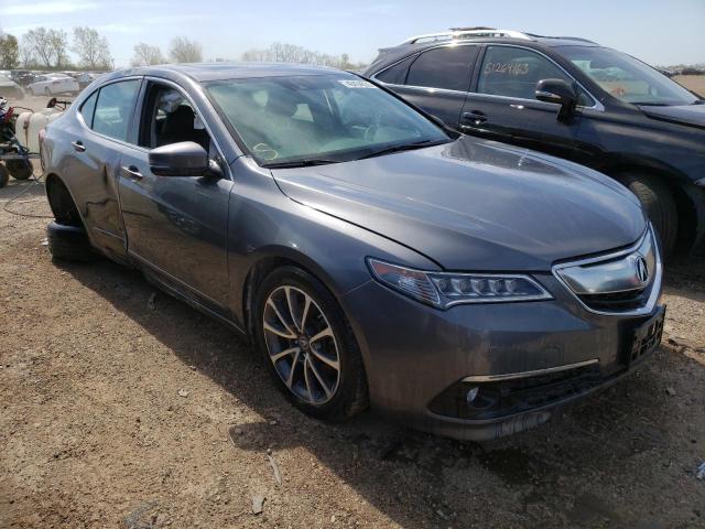 19UUB3F73HA002978 - 2017 ACURA TLX ADVANCE GRAY photo 4