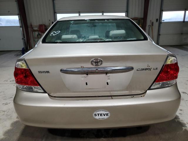 4T1BE32K05U974194 - 2005 TOYOTA CAMRY LE BEIGE photo 6