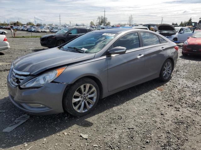 5NPEC4AB7CH332867 - 2012 HYUNDAI SONATA SE GRAY photo 1