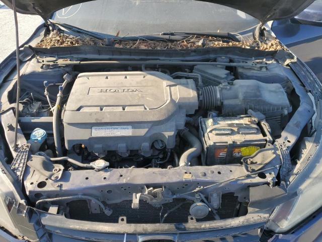 1HGCR3F84DA030296 - 2013 HONDA ACCORD EXL BLUE photo 11