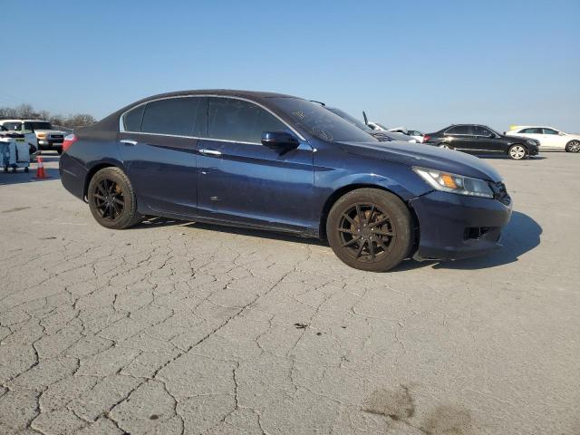 1HGCR3F84DA030296 - 2013 HONDA ACCORD EXL BLUE photo 4