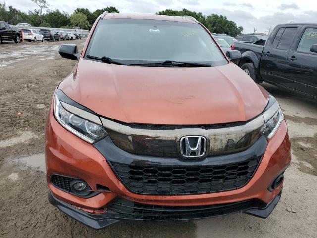 3CZRU5H1XKM709793 - 2019 HONDA HR-V SPORT ORANGE photo 5