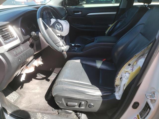 5TDKKRFH8GS124156 - 2016 TOYOTA HIGHLANDER XLE 白色 照片 7