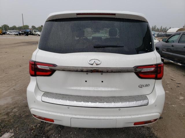 JN8AZ2AF6P9756371 - 2023 INFINITI QX80 LUXE WHITE photo 6