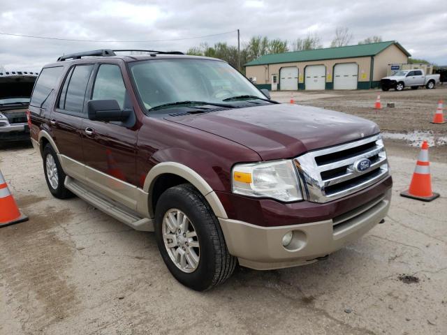 1FMFU18539EA84668 - 2009 FORD EXPEDITION EDDIE BAUER BURGUNDY photo 4