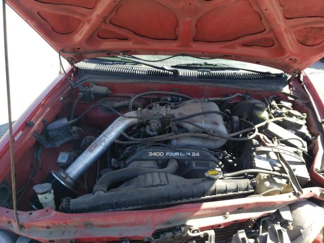 5TESN92NX1Z722309 - 2001 TOYOTA TACOMA XTRACAB PRERUNNER წითელი ფოტო 11