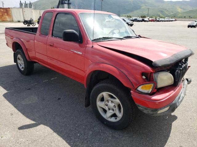 5TESN92NX1Z722309 - 2001 TOYOTA TACOMA XTRACAB PRERUNNER წითელი ფოტო 4