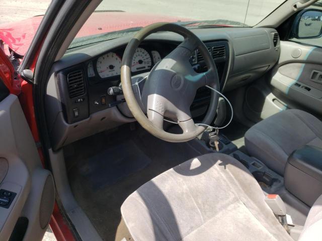 5TESN92NX1Z722309 - 2001 TOYOTA TACOMA XTRACAB PRERUNNER წითელი ფოტო 8