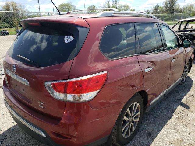 5N1AR2MM0DC600729 - 2013 NISSAN PATHFINDER S RED photo 3