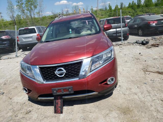 5N1AR2MM0DC600729 - 2013 NISSAN PATHFINDER S RED photo 5