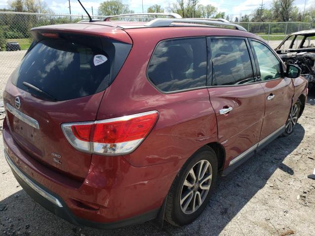 5N1AR2MM0DC600729 - 2013 NISSAN PATHFINDER S RED photo 6