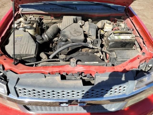 1GCCS148758288587 - 2005 CHEVROLET COLORADO RED photo 11