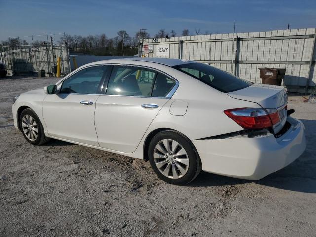 1HGCR3F82DA037277 - 2013 HONDA ACCORD EXL WHITE photo 2