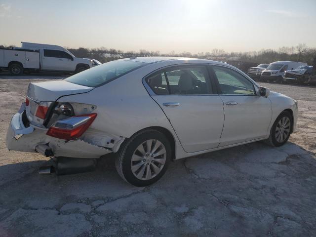 1HGCR3F82DA037277 - 2013 HONDA ACCORD EXL WHITE photo 3