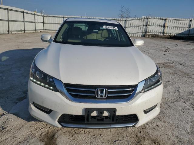 1HGCR3F82DA037277 - 2013 HONDA ACCORD EXL WHITE photo 5