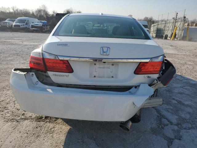 1HGCR3F82DA037277 - 2013 HONDA ACCORD EXL WHITE photo 6