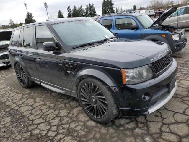 SALSP2E4XBA708628 - 2011 LAND ROVER RANGE ROVE AUTOBIOGRAPHY BLACK photo 4