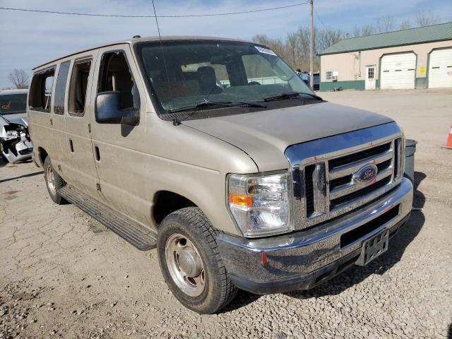 1FMNE1BL4BDA98011 - 2011 FORD ECONOLINE E150 WAGON BEIGE photo 4