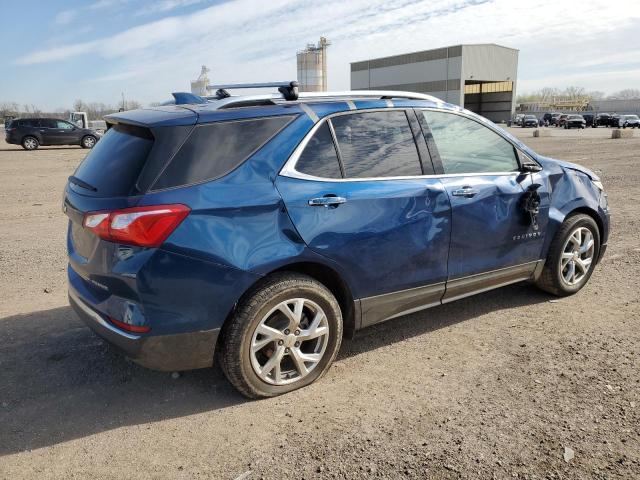 2GNAXXEV7L6101598 - 2020 CHEVROLET EQUINOX PREMIER BLUE photo 3