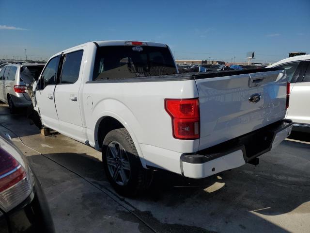 1FTEW1E56JKC21090 - 2018 FORD F150 SUPERCREW WHITE photo 2