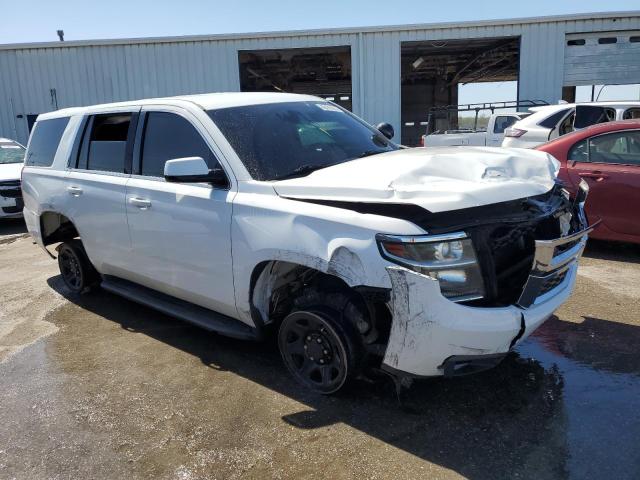 1GNLC2EC6FR646576 - 2015 CHEVROLET TAHOE POLICE WHITE photo 4