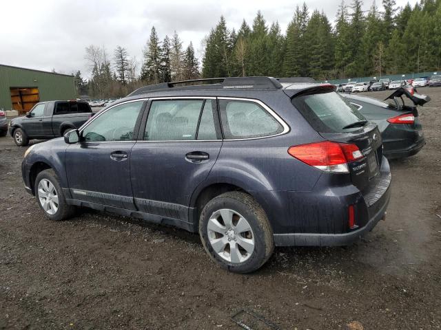 4S4BRBAC5C3301753 - 2012 SUBARU OUTBACK 2.5I GRAY photo 2