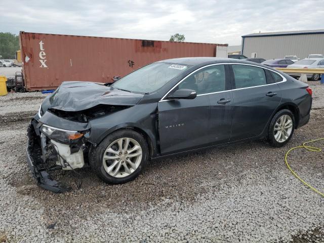 1G1ZD5ST2JF192724 - 2018 CHEVROLET MALIBU LT GRAY photo 1