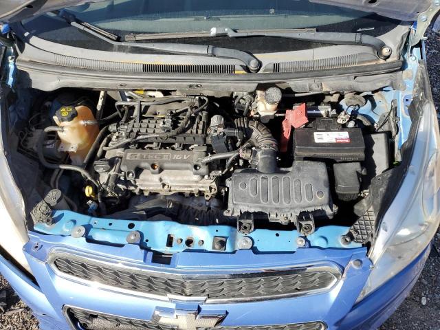 KL8CD6S9XFC764390 - 2015 CHEVROLET SPARK 1LT BLUE photo 11