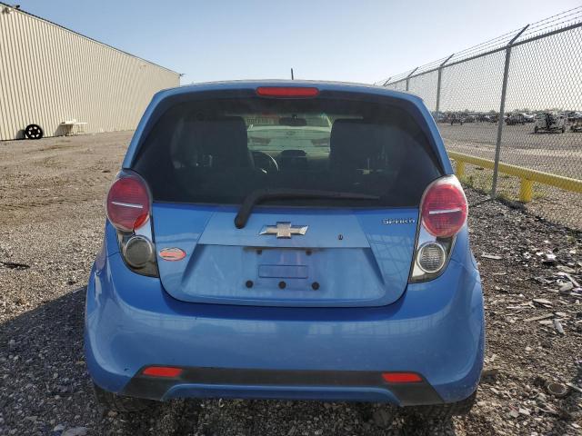 KL8CD6S9XFC764390 - 2015 CHEVROLET SPARK 1LT BLUE photo 6