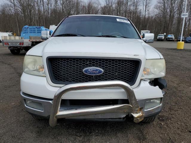 1FTPX14575FA78544 - 2005 FORD F150 WHITE photo 5