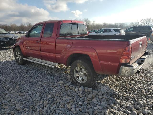 5TEUX42N35Z049021 - 2005 TOYOTA TACOMA ACCESS CAB RED photo 2
