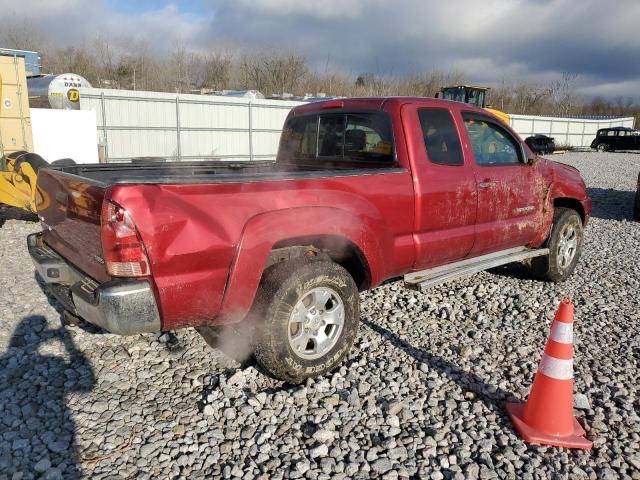 5TEUX42N35Z049021 - 2005 TOYOTA TACOMA ACCESS CAB RED photo 3