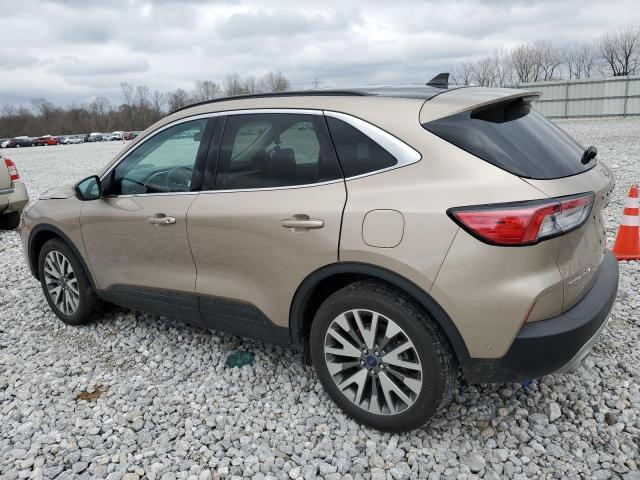 1FMCU9J90MUB20166 - 2021 FORD ESCAPE TITANIUM TAN photo 2