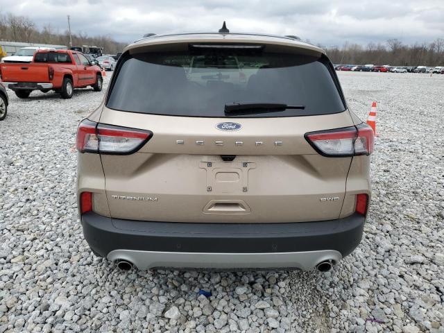 1FMCU9J90MUB20166 - 2021 FORD ESCAPE TITANIUM TAN photo 6