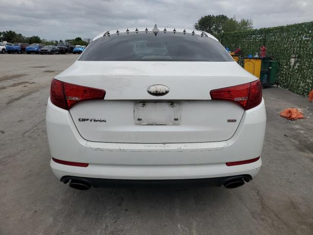 5XXGM4A77DG221511 - 2013 KIA OPTIMA LX WHITE photo 6