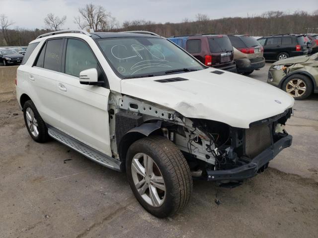 4JGDA5HB1CA014534 - 2012 MERCEDES-BENZ ML 350 4MATIC WHITE photo 4
